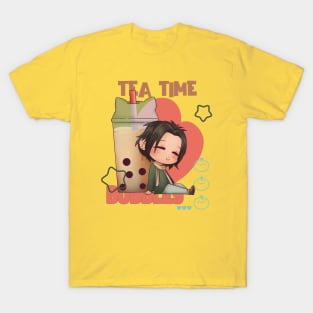 Bubble tea anime character - bubbles T-Shirt